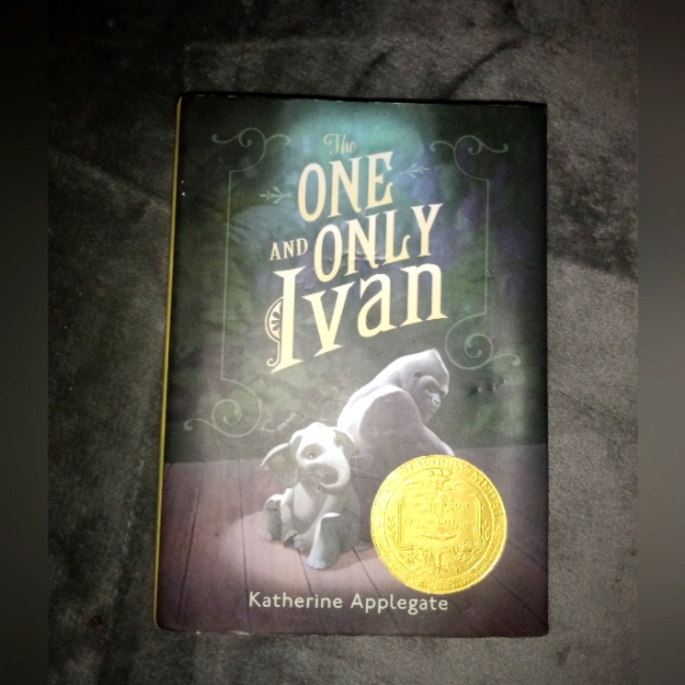 A awesome book for kids.. the one and only ivan by Katherine Applegate 300 page